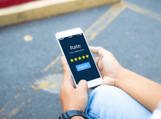 Google reviews dashboard